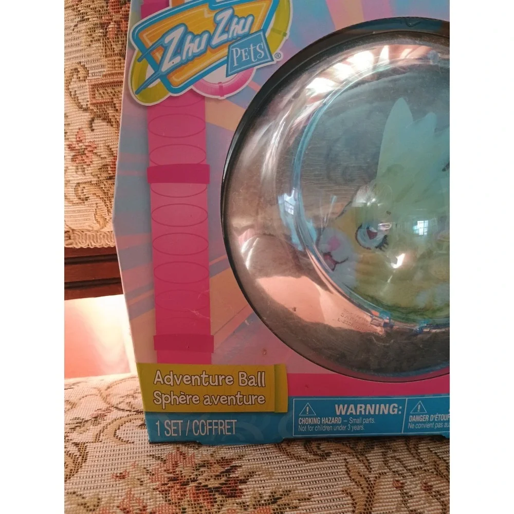 Zhu Zhu Pets Hamster Adventure Ball New Blue